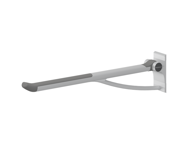 Pressalit PLUS Support Arm With Integrated Counter-Balance, 850mm Anthracite R360085112