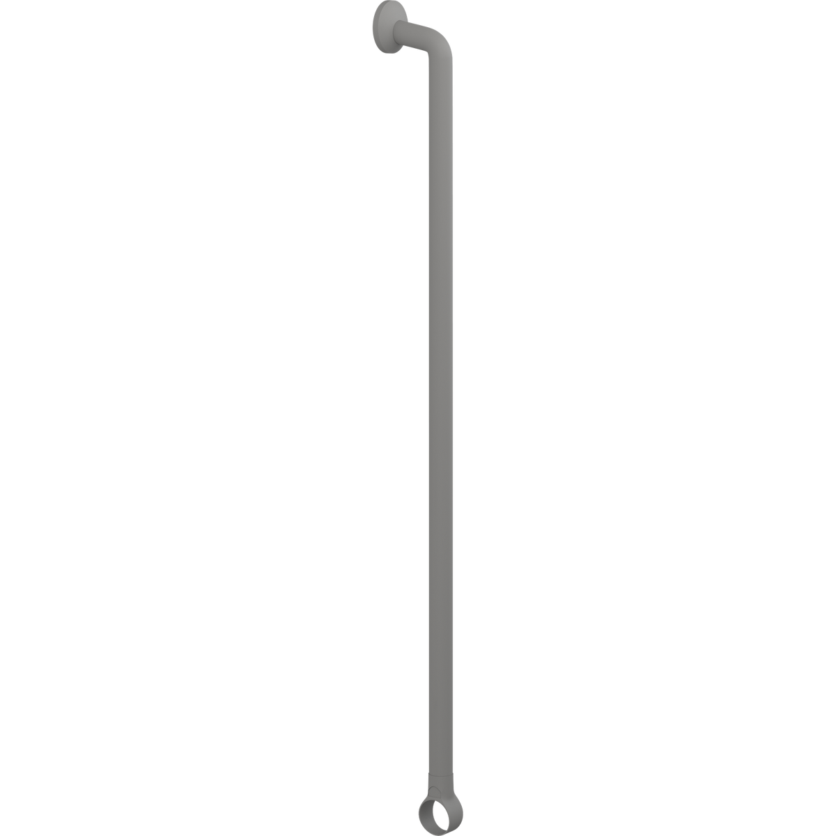 Pressalit PLUS tube piece 1250 mm with wall rosette and strap