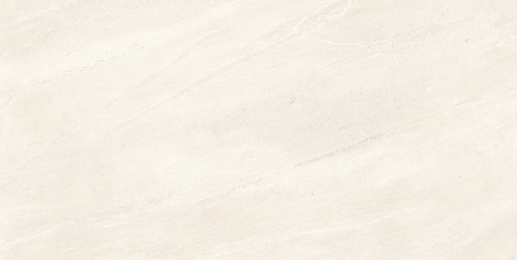 Beaufort Cream marble effect matt porcelain wall and floor tile 600x1200mm