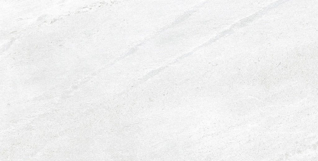 Beaufort White marble effect matt ceramic wall tile 250x500mm – image 2