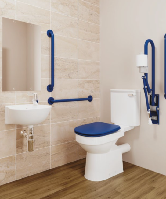 AKW Navlin Raised Height Low Level WC Suite (28322)