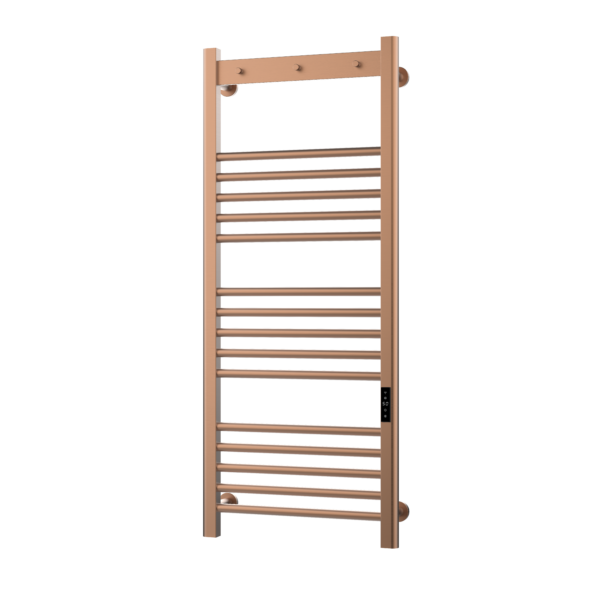 Kartell K-VIT Toro brushed bronze electric towel rail