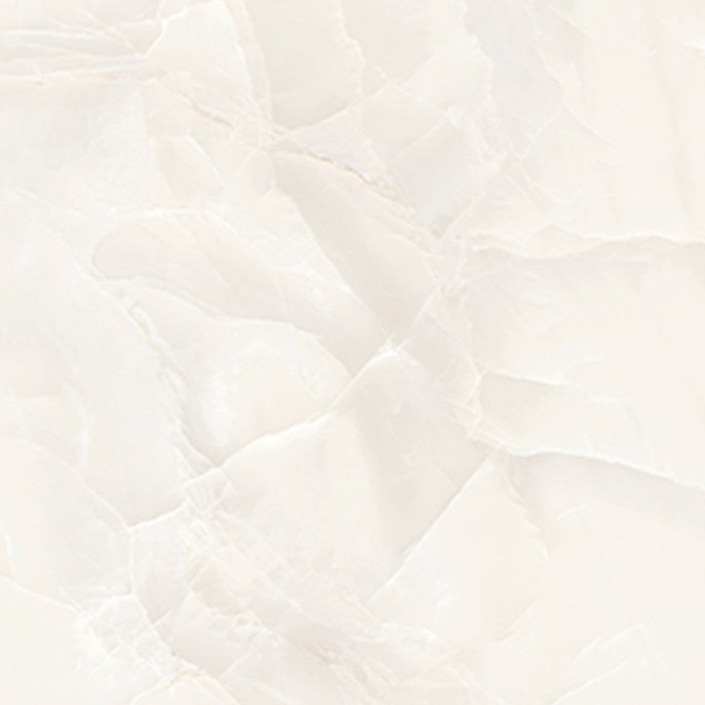 Cape May Ivory Onyx Effect Polished Porcelain Wall & Floor Tile 600x1200mm, view 4