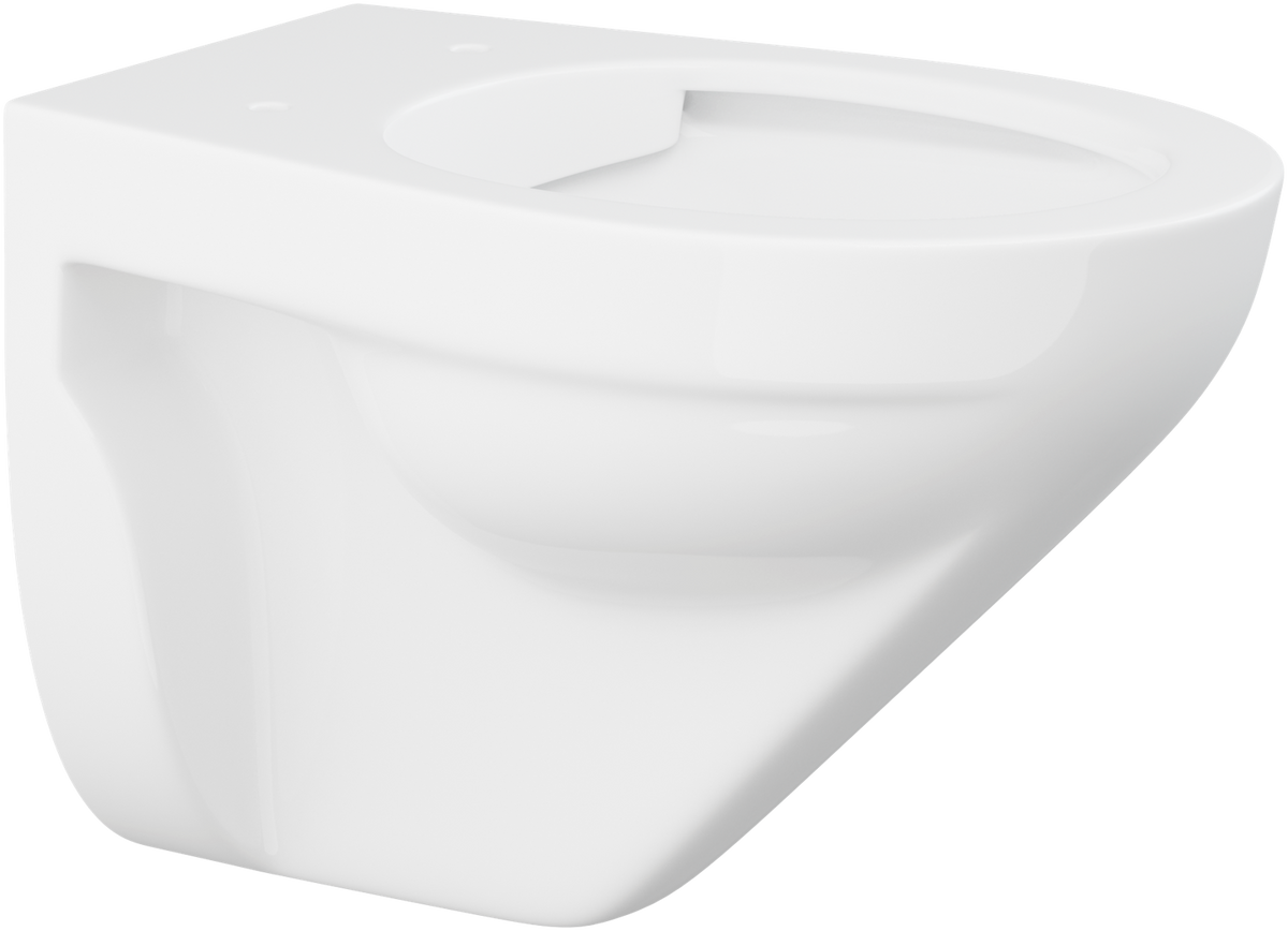Pressalit wall hung toilet, rimless, 540 mm