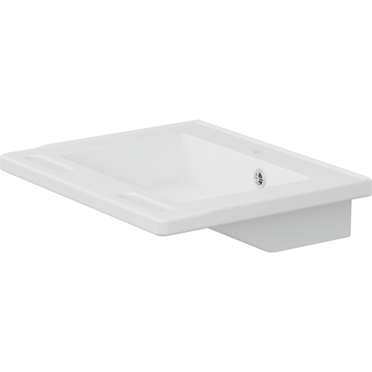 Pressalit MATRIX SMALL wash basin handrail detail