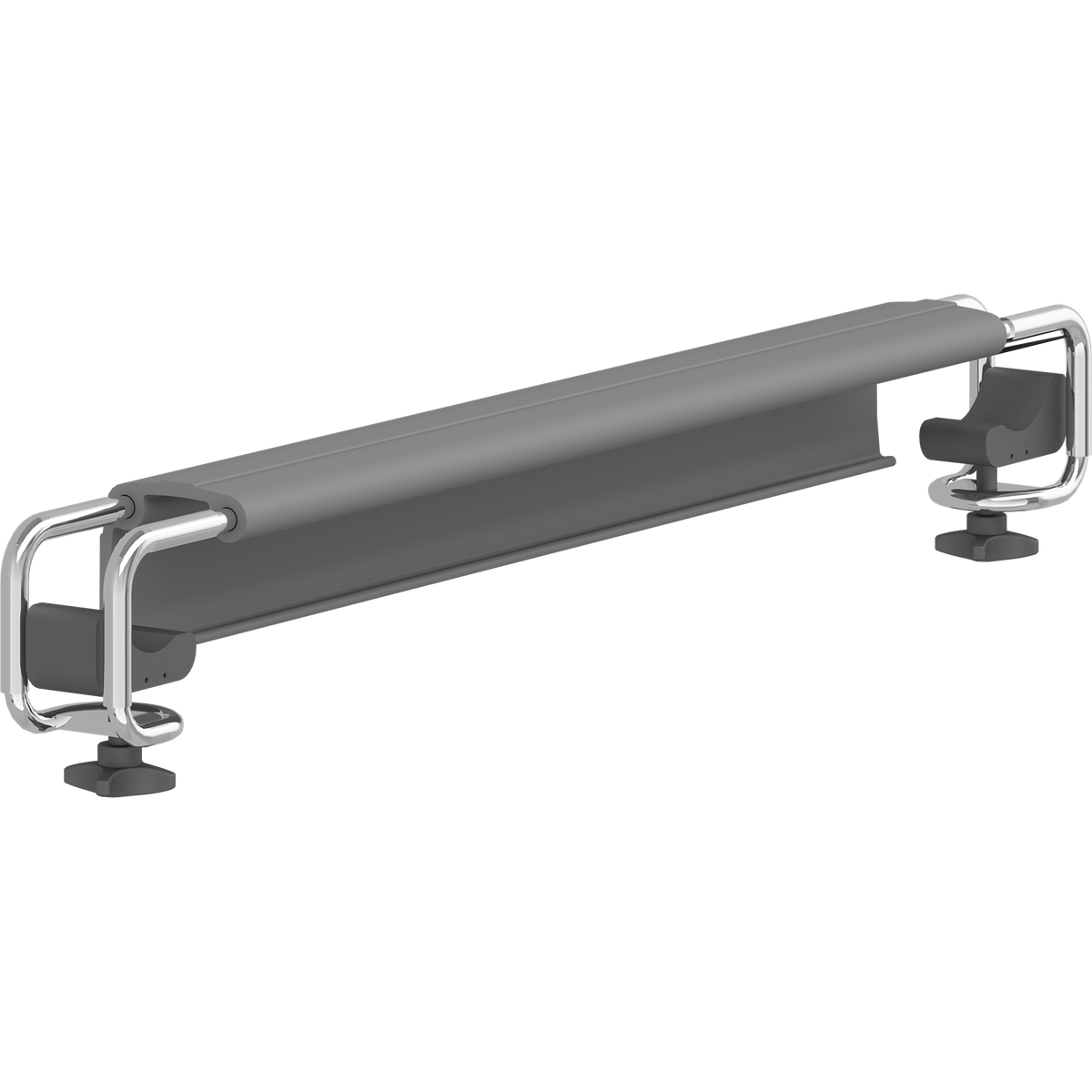 Pressalit PLUS front support – 550–620 mm (Shower Seat 450), Anthracite