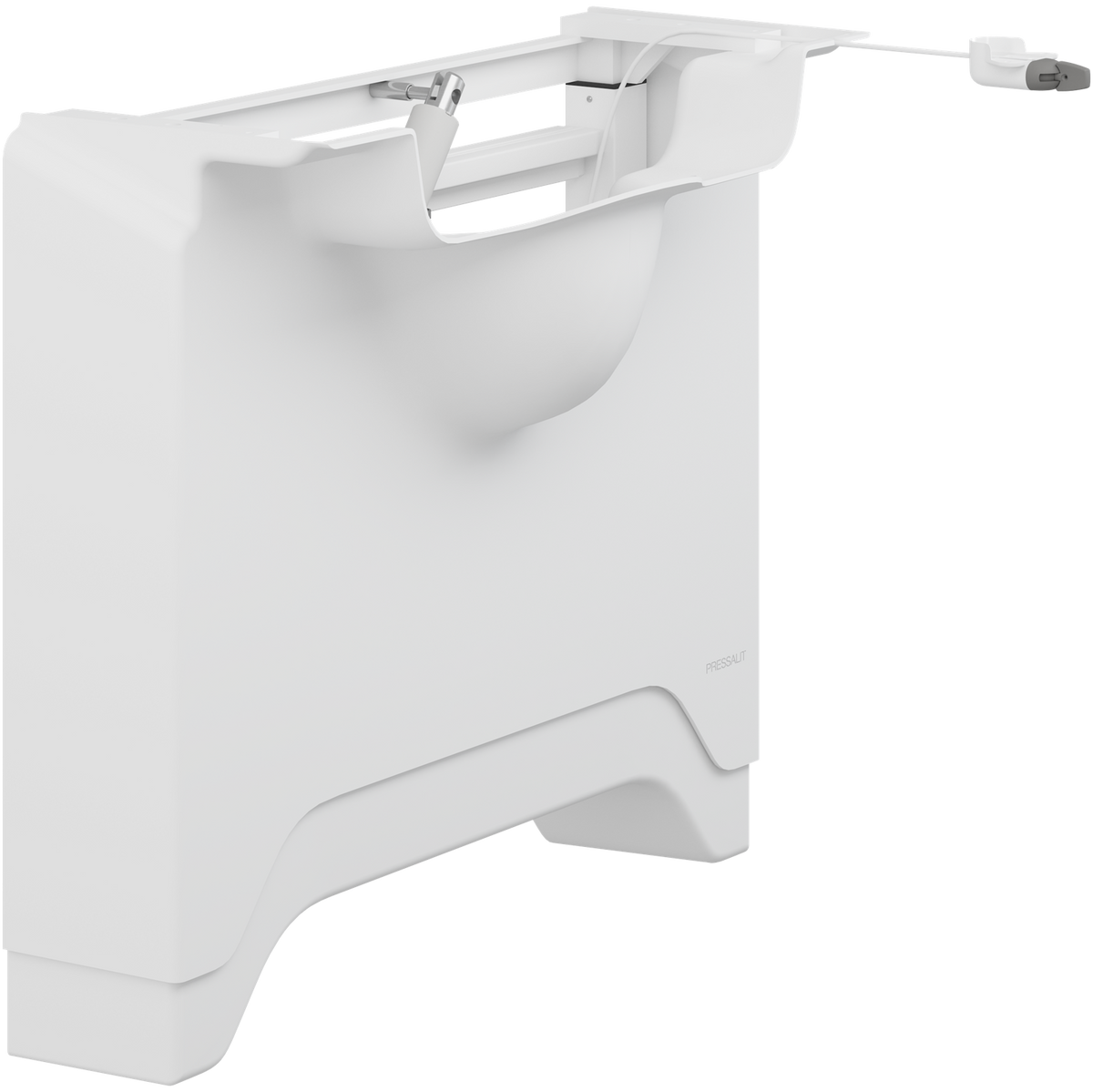 Pressalit MATRIX powered basin unit, height and sideways adjustable