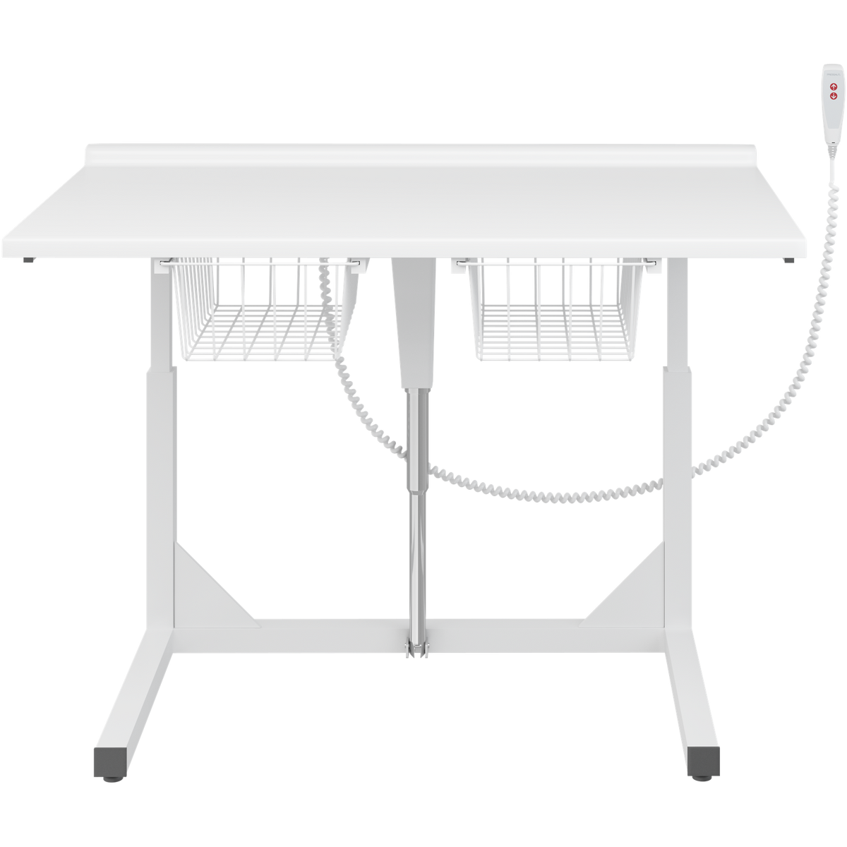 Pressalit freestanding daycare changing table, electrically height adjustable