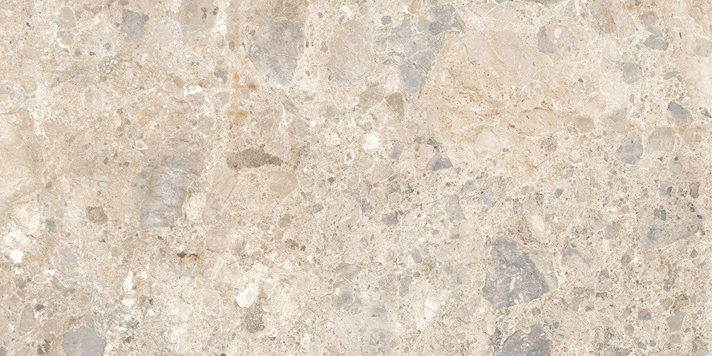 Fairhope Multicolour Mix stone effect matt porcelain wall and floor tile 600x1200mm – image 2