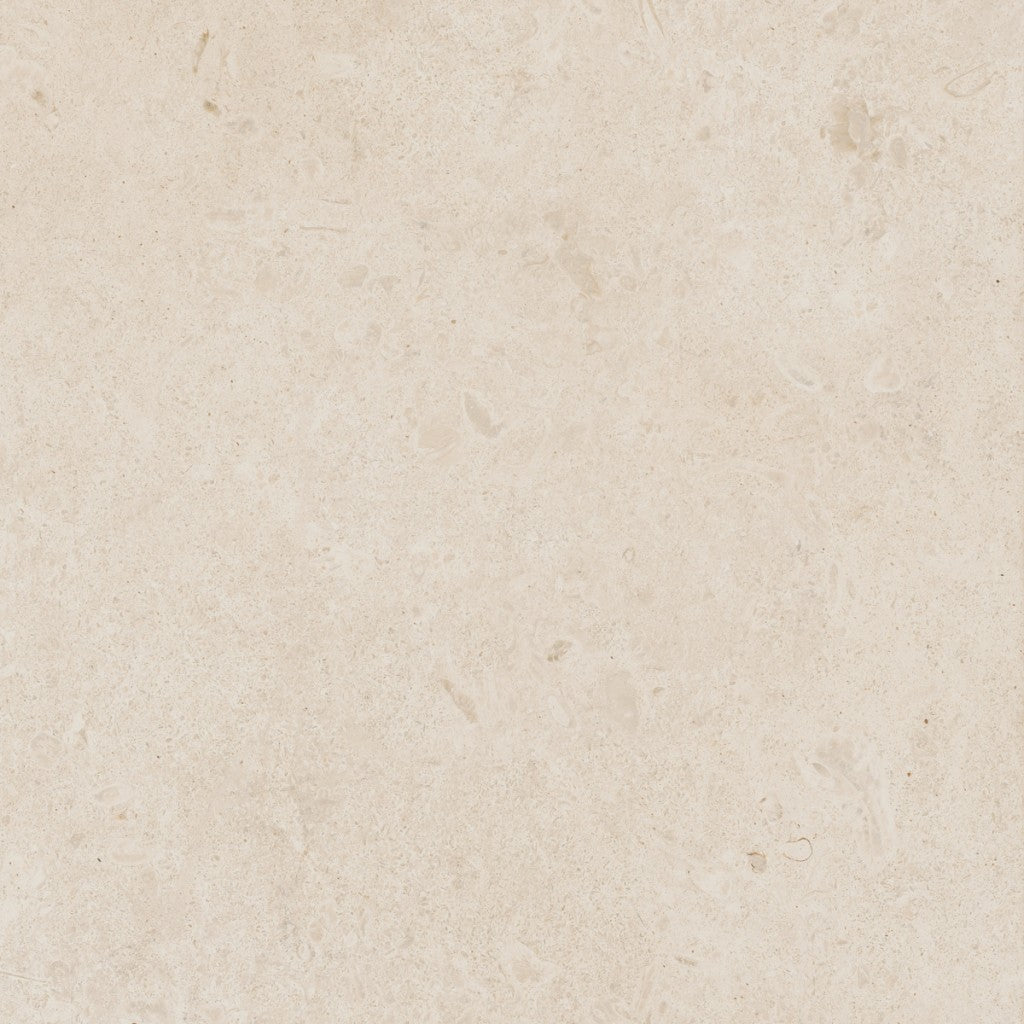 Fairhope White stone effect matt porcelain wall and floor tile 600x600mm