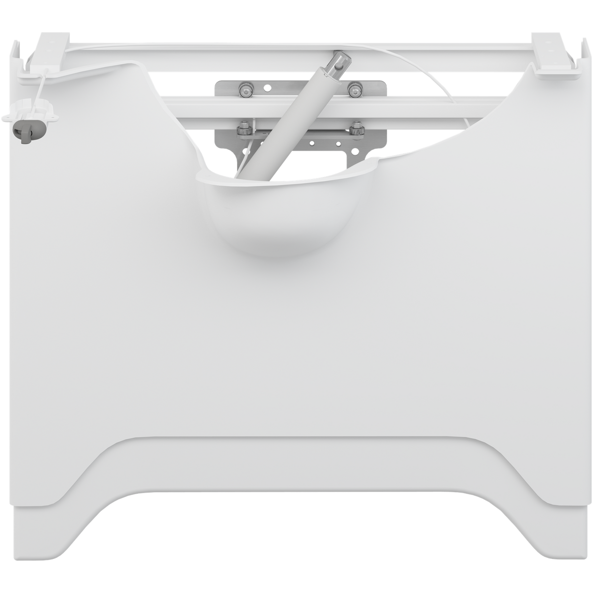 Pressalit MATRIX ANGLE DEEP basin unit in use