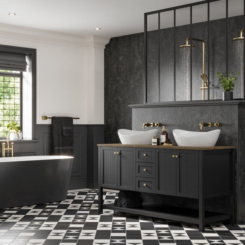 Multipanel Linda Barker Graphite Elements Bathroom Wall Panel – Textured Matt, photo 3