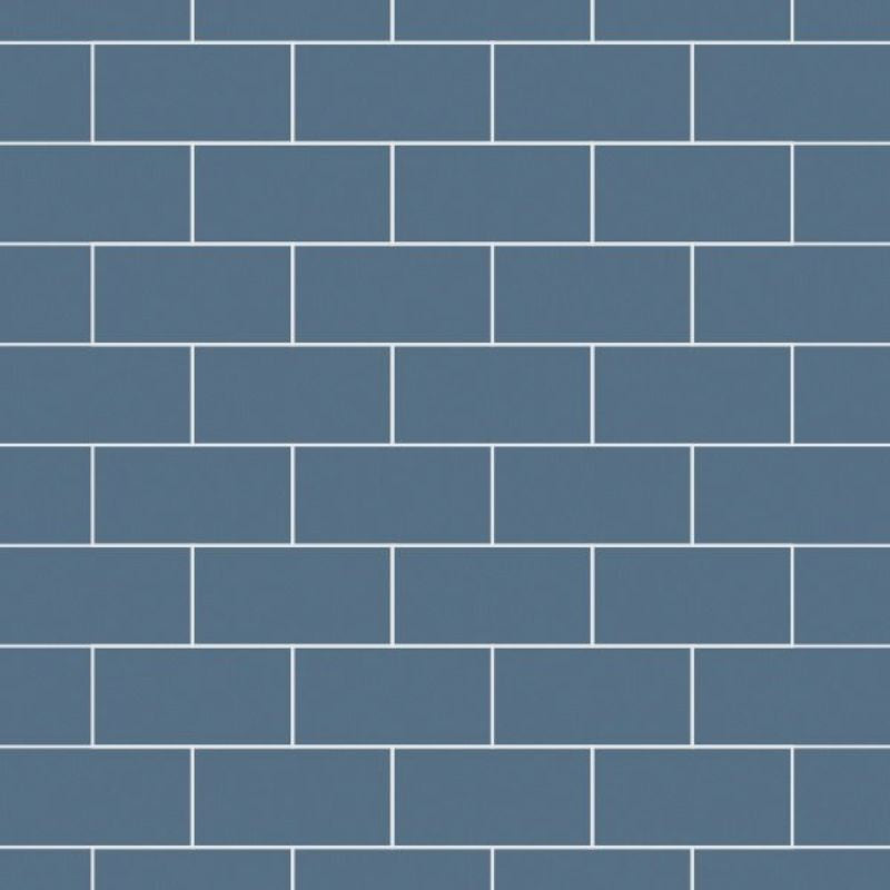Multipanel Tile Misty Blue Metro Bathroom Wall Panel 2400 x 598mm – Matt