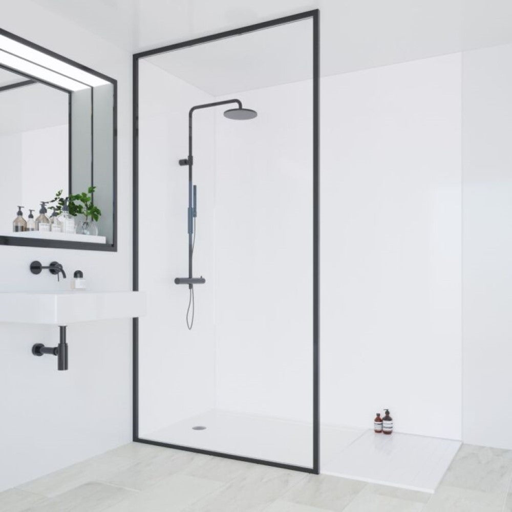 Multipanel Classic Natural White Bathroom Wall Panel, photo 2