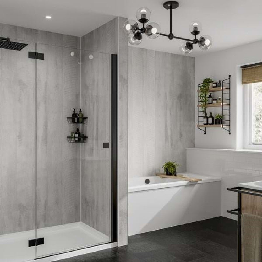Multipanel Linda Barker Concrete Formwood Bathroom Wall Panel – Textured Matt, photo 6