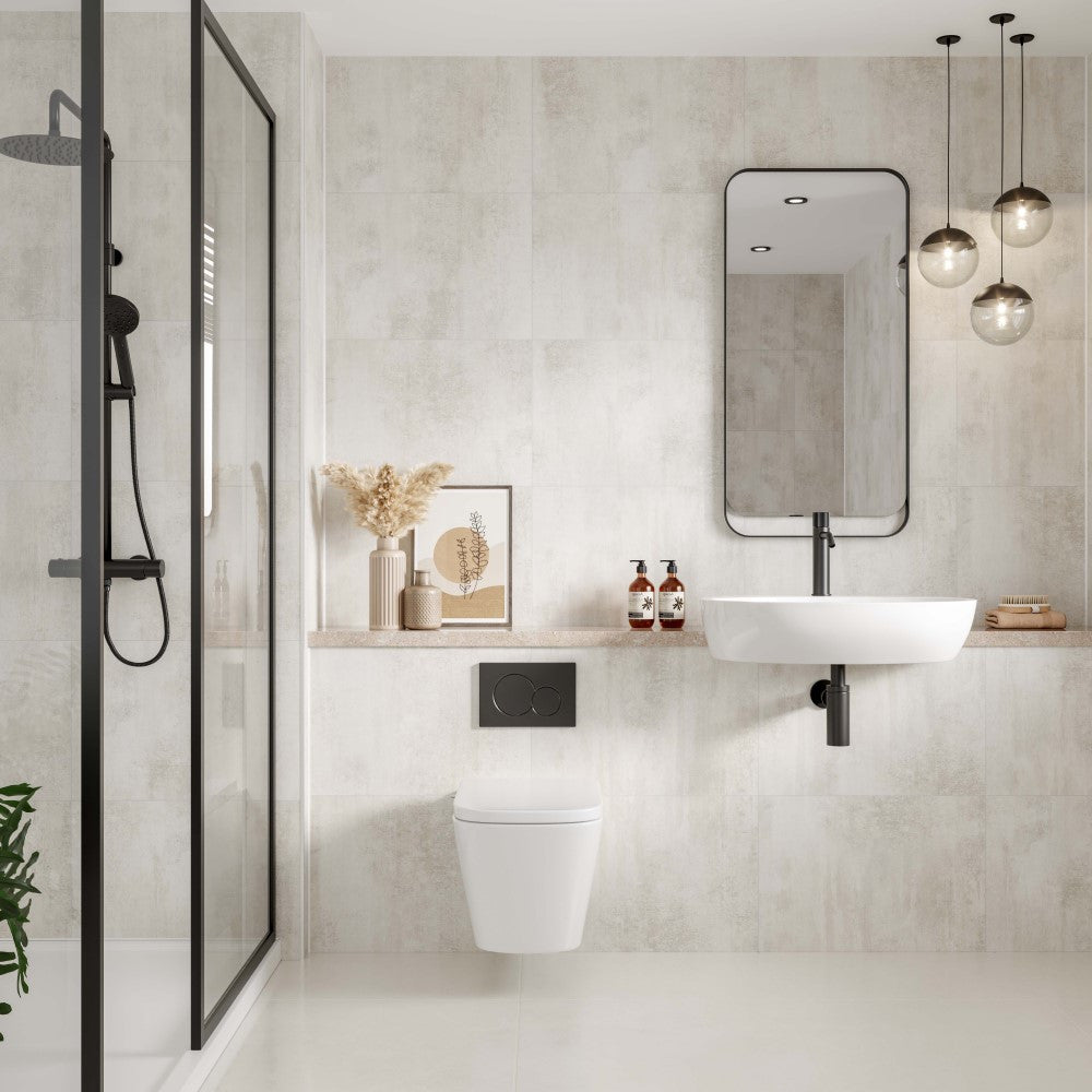 Multipanel Pure White Gypsum Bathroom Wall Panel – Matt, photo 4