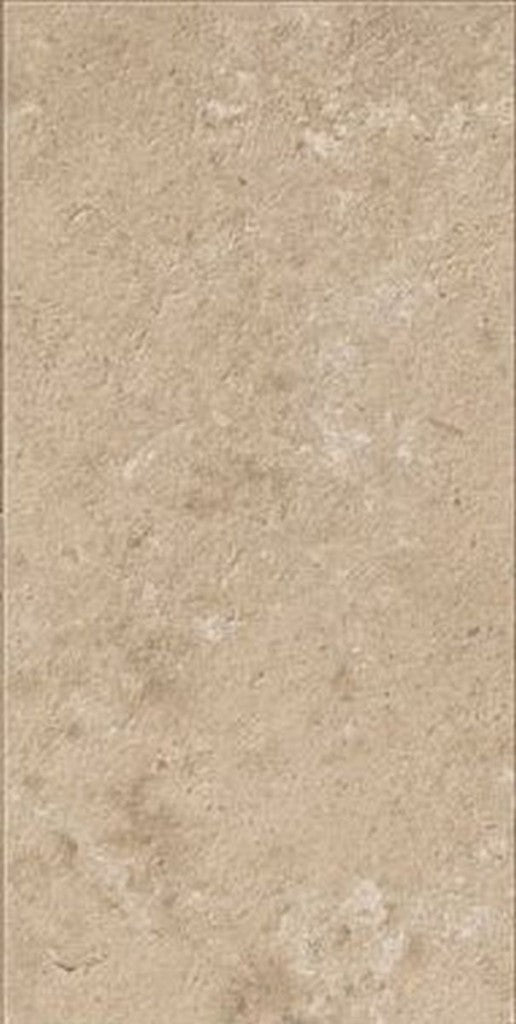 Newport ivory stone effect matt porcelain wall & floor tile, 300x600mm