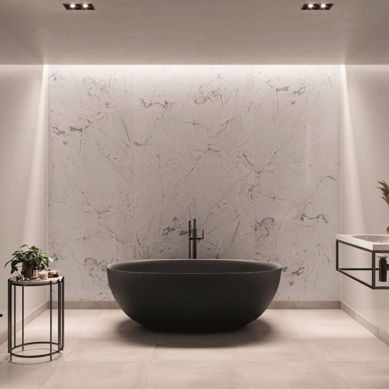 Multipanel Linda Barker Onyx Marble Bathroom Wall Panel, photo 5