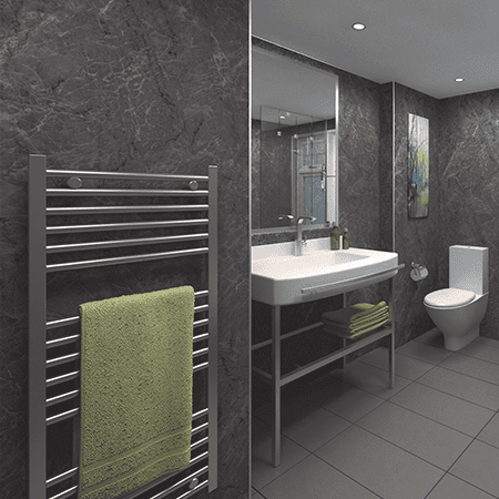 AKW Origins Bathroom Wall Panels 11mm – Choice of Width, Edge & Colour, photo 2