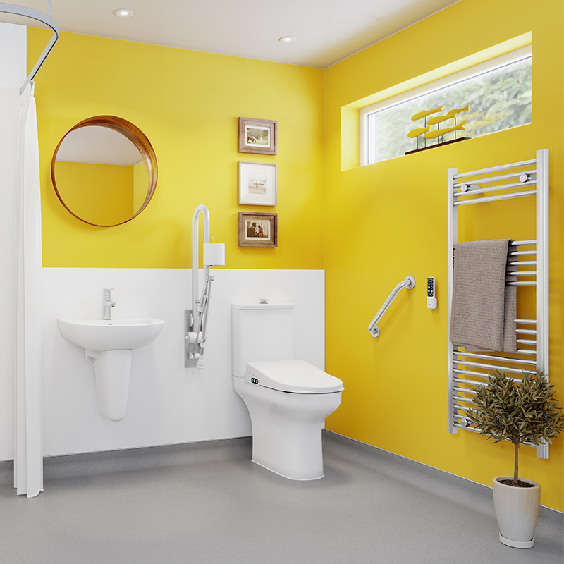 AKW Bidet Wash & Dry Toilet Pack – Close-Coupled, Back-to-Wall, Wall-Hung or Rise & Fall, photo 6