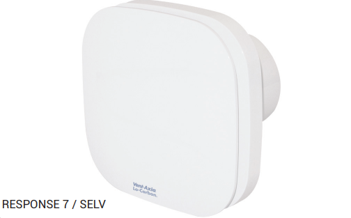 AKW Vent-Axia 12V SELV Bathroom Extractor Fan – Centra, Silhouette, Response or Revive, photo 3