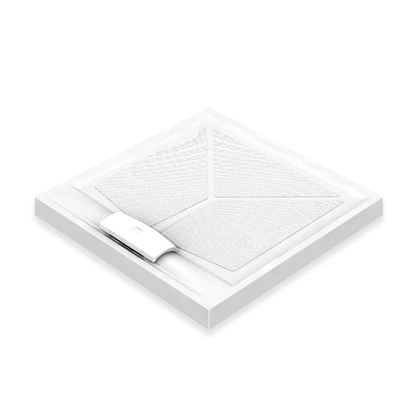 AKW Sulby Step-In Shower Tray with Built-In Gravity Waste, photo 2