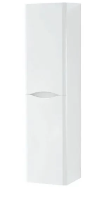 Kartell K-VIT Arc 1400mm Wall Mounted Tall Unit- White Gloss (ARCWMTU-W)