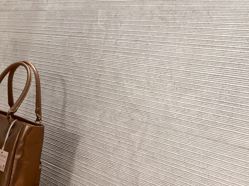 Whidbey grey stone effect matt ceramic structured decor wall tile 300x600mm
