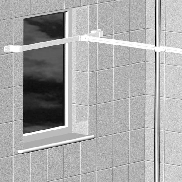 AKW Window Spanning Kit for Shower Curtains, photo 3