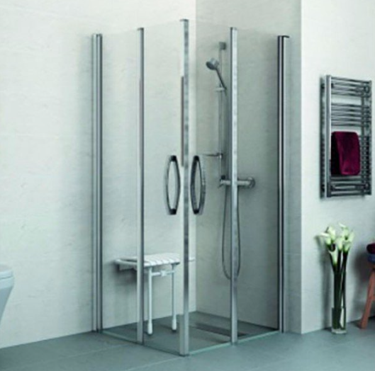 Corner Entry Shower Screens
