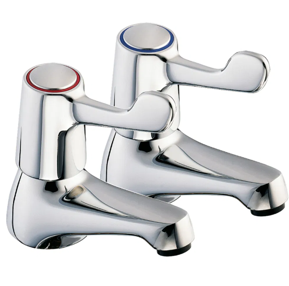 2 Hole Basin Taps (Pair)