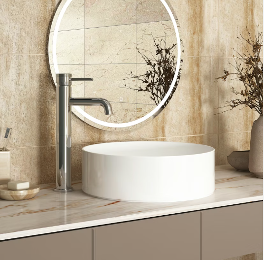 High Rise Mono Basin Mixer Taps