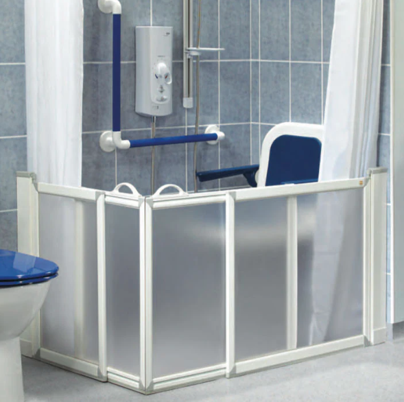AKW Half Height Shower Screens