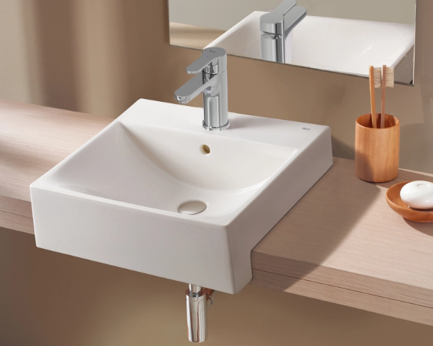 Semi Recessed Wash Basin