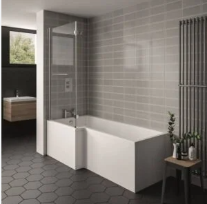 Square Shower Baths – Key West Bathrooms