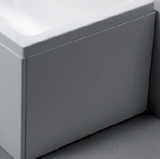 Carron End Panel 700x540mm - White Gloss (02286)