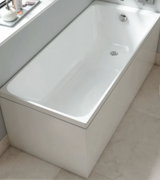 Carron Profile 1700x700mm Single Ended Bath Carronite - White Gloss (02423)