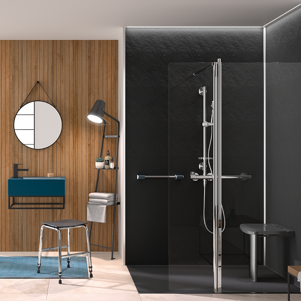 AKW Onyx Exclusif Low Level Shower Tray – Choice of Size, Colour & Waste, photo 3