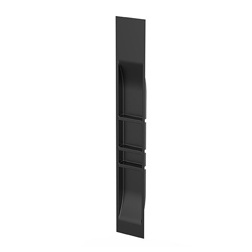 AKW Recessed Shower Niche – 2 Shelf, 3 Shelf or Full Height, White or Black, photo 4