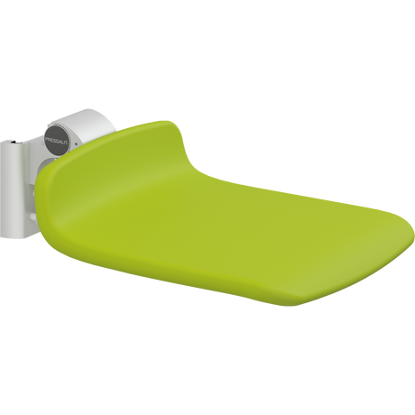 Pressalit PLUS replacement shower seat – 450 mm – Seat Only, Standard Seat, Lime Green