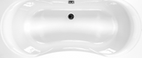 Carron Arc 1800x800mm  Double Ended Carronite Bath - White Gloss (02020)