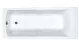Carron Axis 1600x700mm Carronite Single Ended Bath- White Gloss (02034)