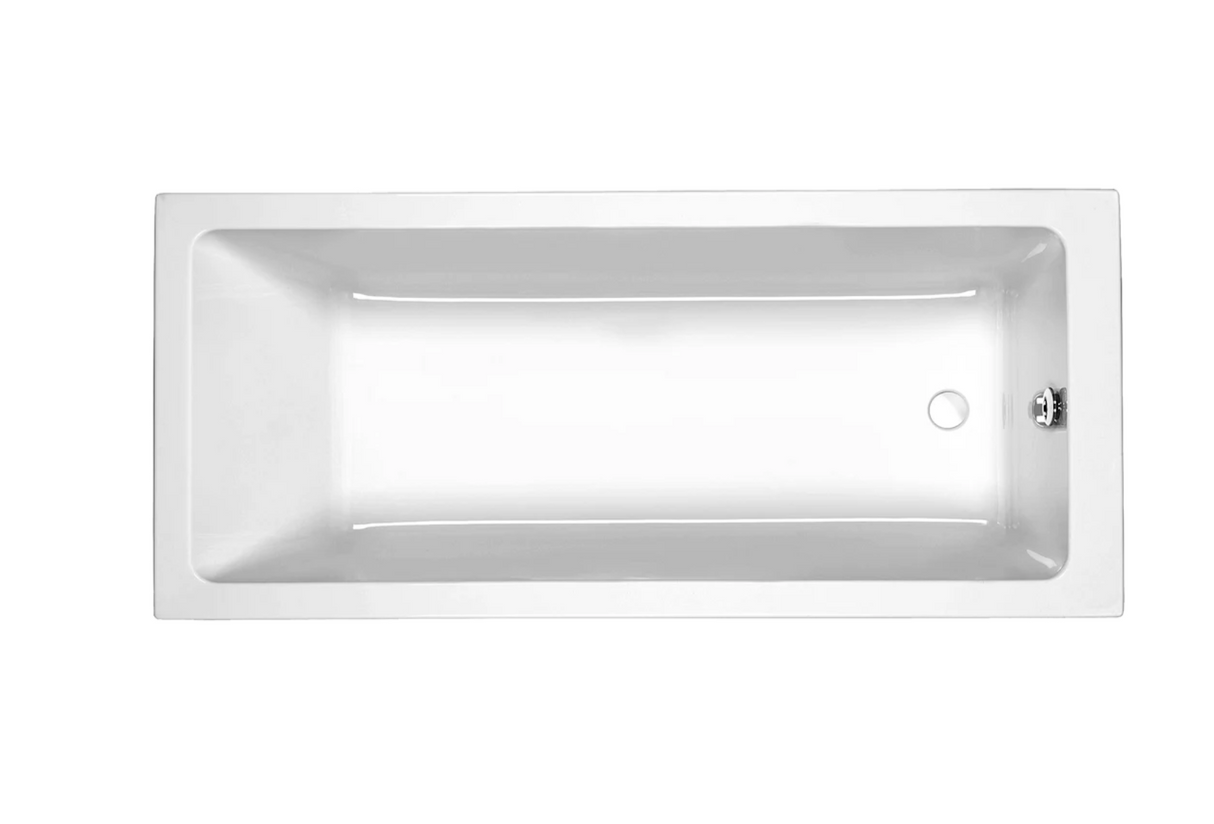 Carron Quantum 1500x700mm Single Ended Bath Carronite - White Gloss (02142)