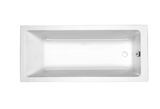 Carron Quantum 1500x700mm Single Ended Bath Carronite - White Gloss (02142)