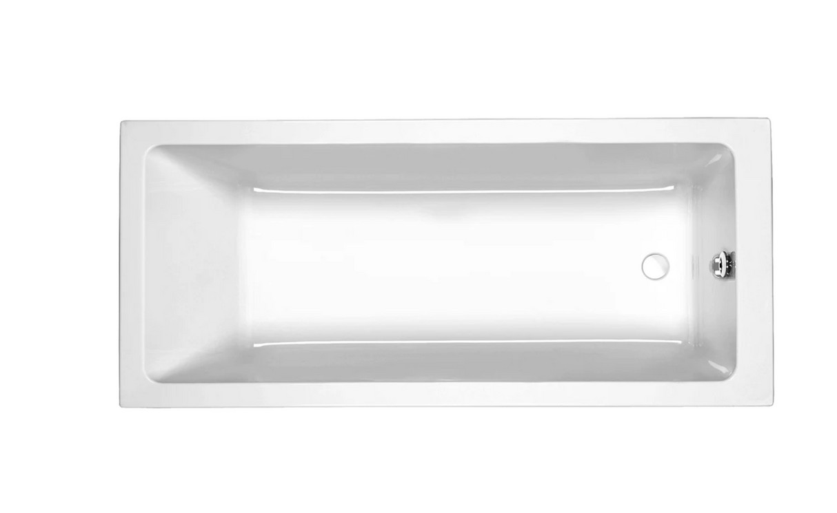 Carron Quantum 1600x800mm Single Ended Bath - White Gloss (02145)