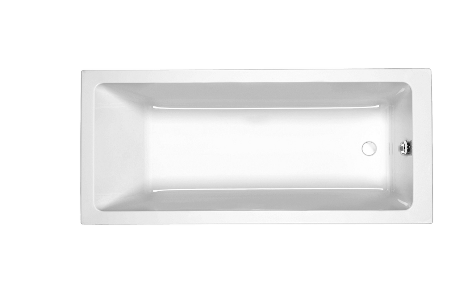Carron Quantum 1800x800mm Single Ended Bath Carronite - White Gloss (02156)