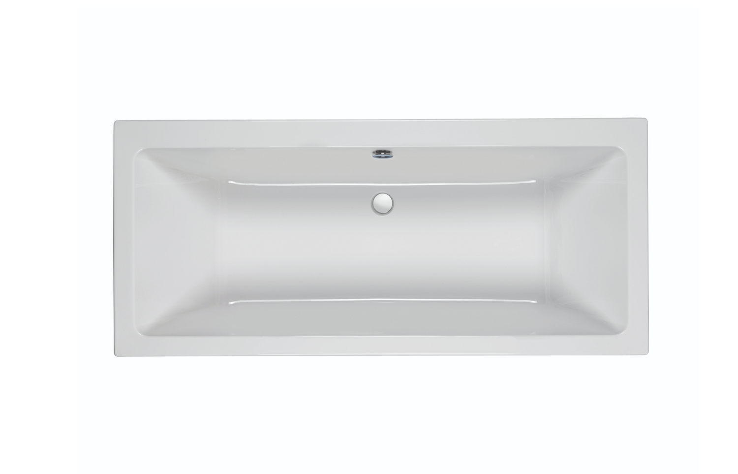 Carron Quantum 1800x800mm Double Ended Bath Carronite - White Gloss (02162)