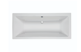 Carron Quantum 1800x800mm Double Ended Bath Carronite - White Gloss (02162)