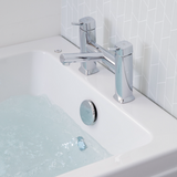 Carron Integra 1500x700mm Single Ended Bath with Twin Grips-White Gloss (02165)
