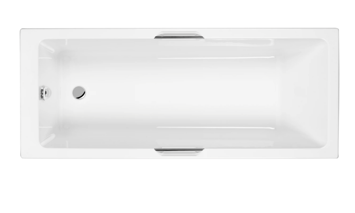 Carron Integra 1700x700mm Single Ended Bath with Twin Grips- White Gloss (02169)